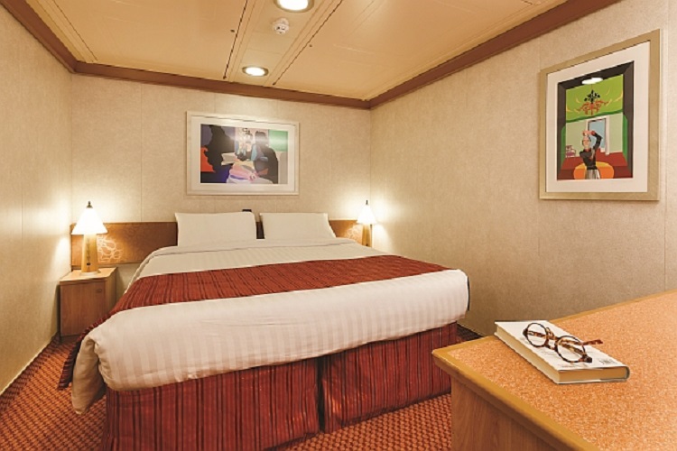 Cabine interna do Costa Diadema, um excelente custo-benefício para economizar ainda mais