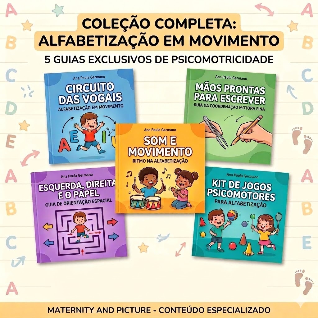 Coleção Completa - Alfabetização em Movimento